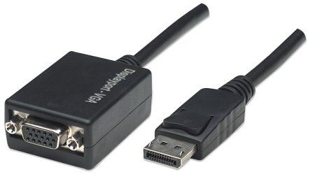 MH Converter, DisplayPort to VGA, DP-Male/HD15-Female - Razni kablovi 