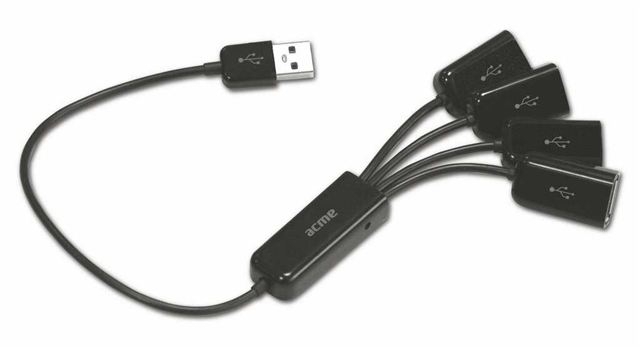 ACME USB HUB Flexy HB410 - Hub,Citac kartica