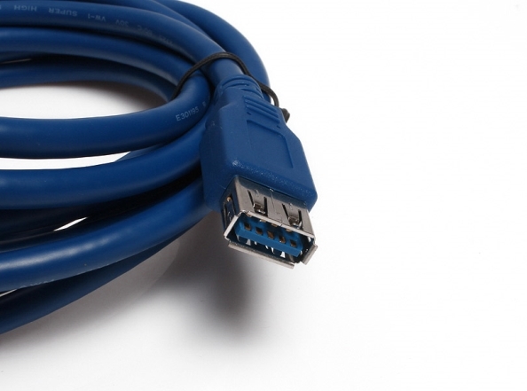 Kabal USB 3.0 M/Z 3m plavi - Razni kablovi 
