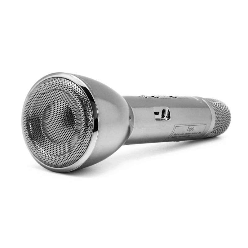 Bluetooth zvucnik Remax K03 Microphone sivi - Bluetooth zvucnici