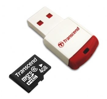 Micro SD 4GB + USB2.0 adapter - Micro SD